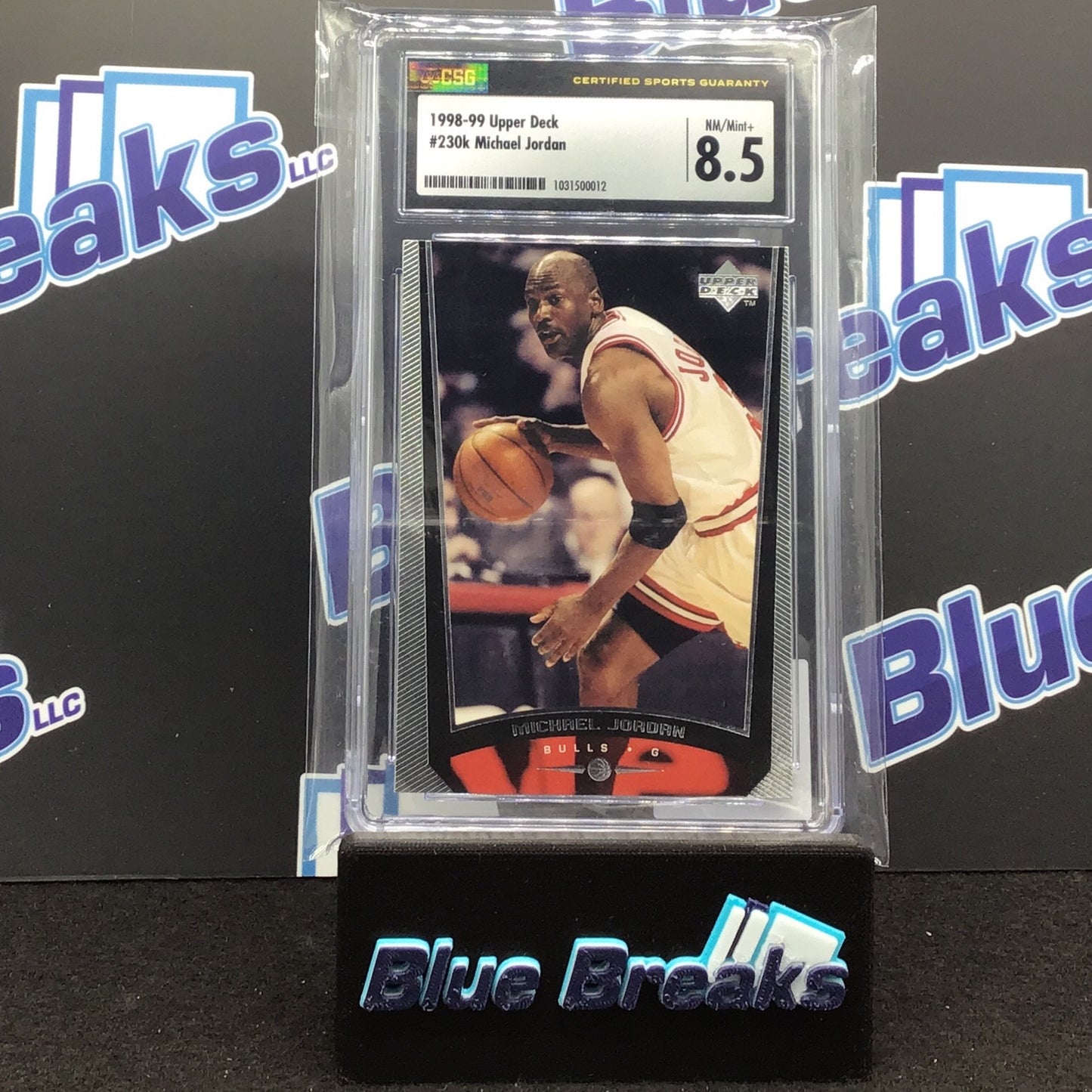 1998-99 Upper Deck Michael Jordan #230k CSG 8.5 Bulls