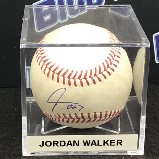 Jordan Walker autographed baseball Cardinals