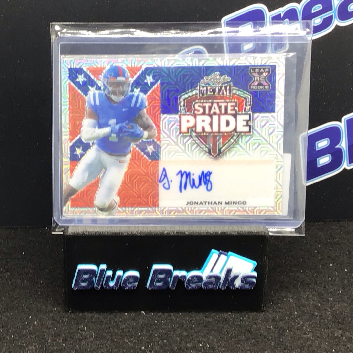 2023 Leaf Metal State Pride Mojo Jonathan Mingo Auto 2/6 #SP-JM2