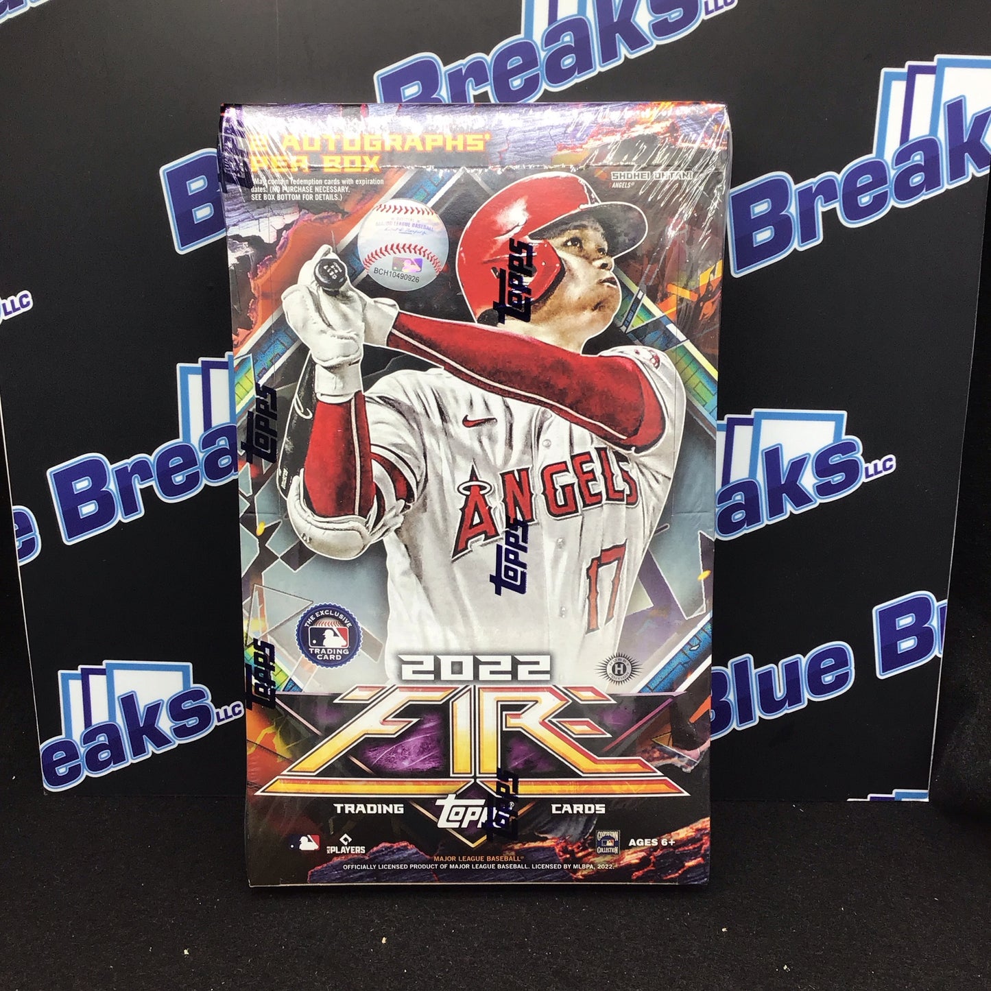 2022 Topps Fire Hobby Box