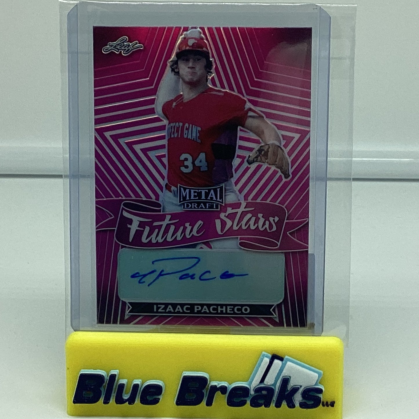 2021 Leaf Metal Draft - Izaac Pacheco 1/20