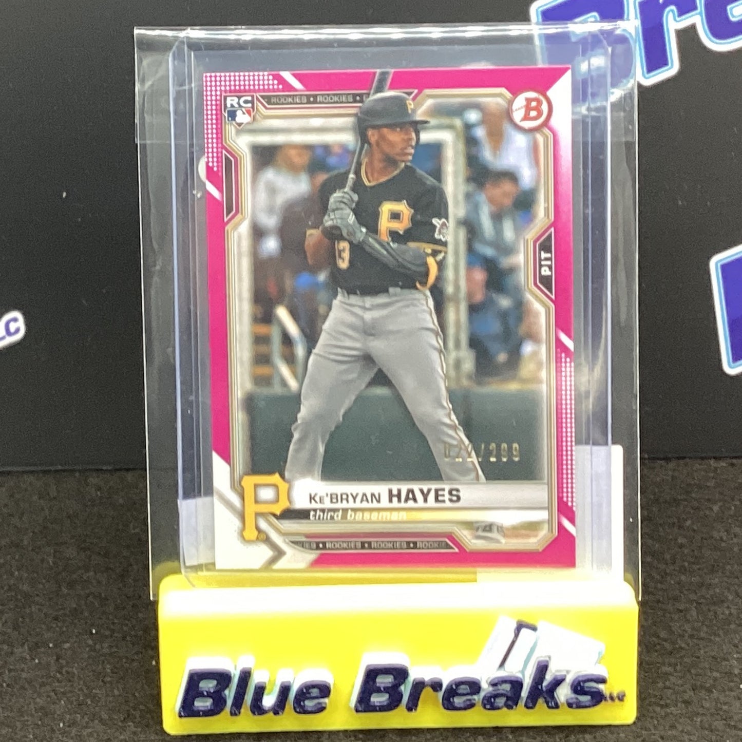 2021 Bowman Pink Ke'Bryan Hayes 022/299 66