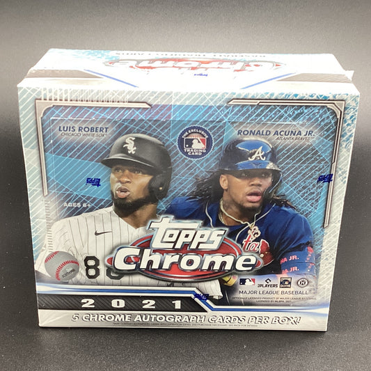 2021 Topps Chrome Super Jumbo Hobby HTA