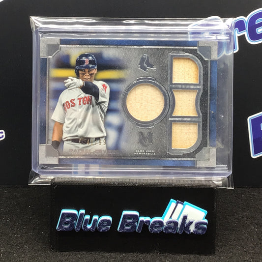 2019 Topps - Museum Collection - Rafael Devers - Quad Relic - 41/99 - Boston Red Sox