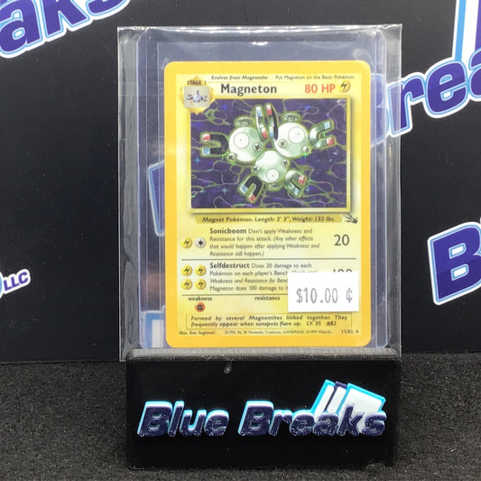Pokémon - Magneton - MAGNETON 11/62 Holo - Pokémon TCG Fossil Set