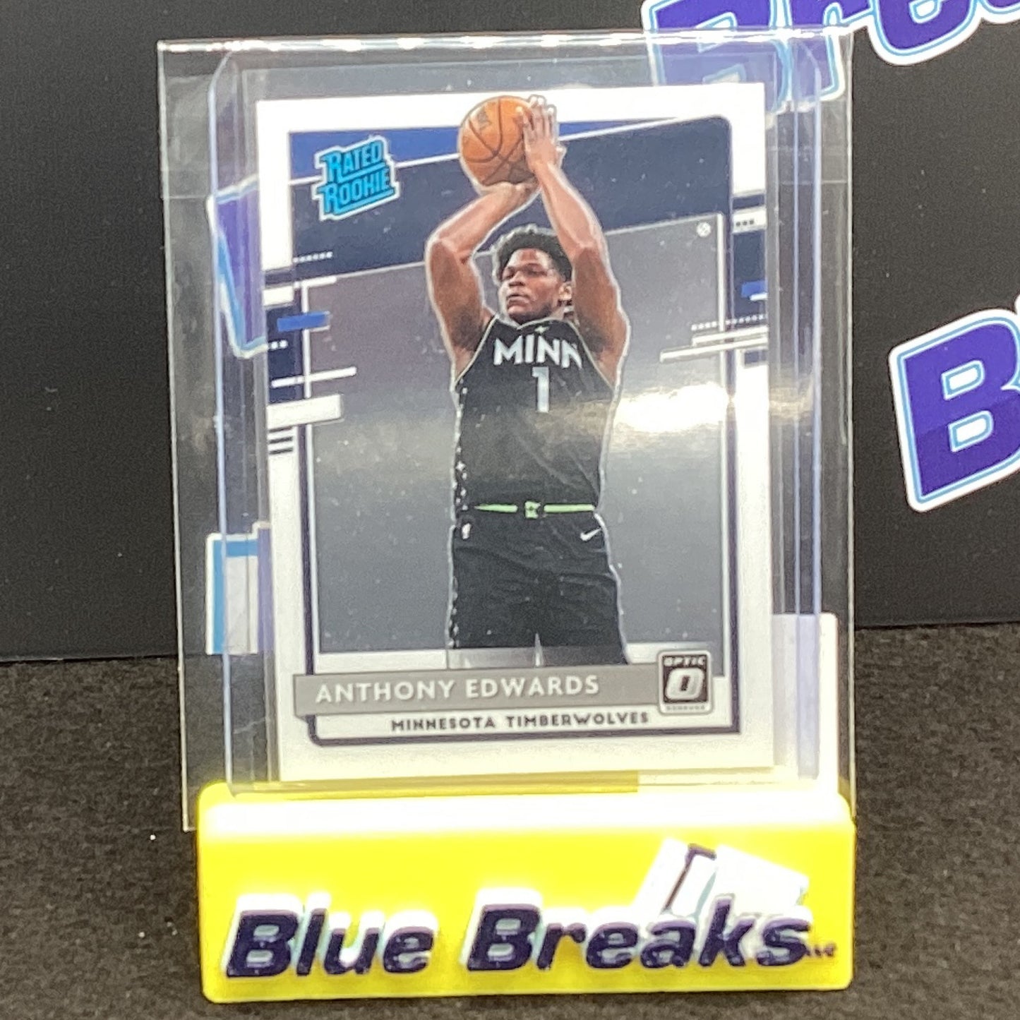 2020-21 Panini Donruss Optic Anthony Edwards 151