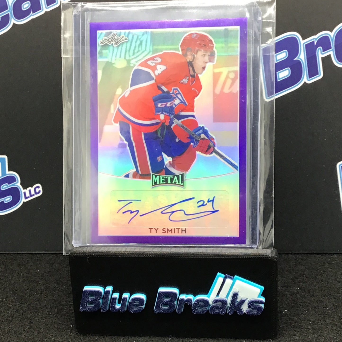 2017 Leaf Metal - Ty Smith - Spokane Chiefs - 14/15