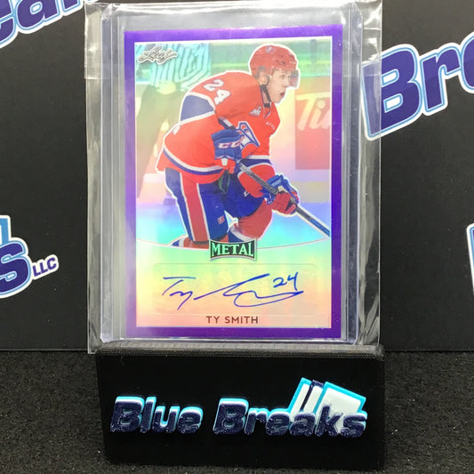 2017 Leaf Metal - Ty Smith - Spokane Chiefs - 14/15