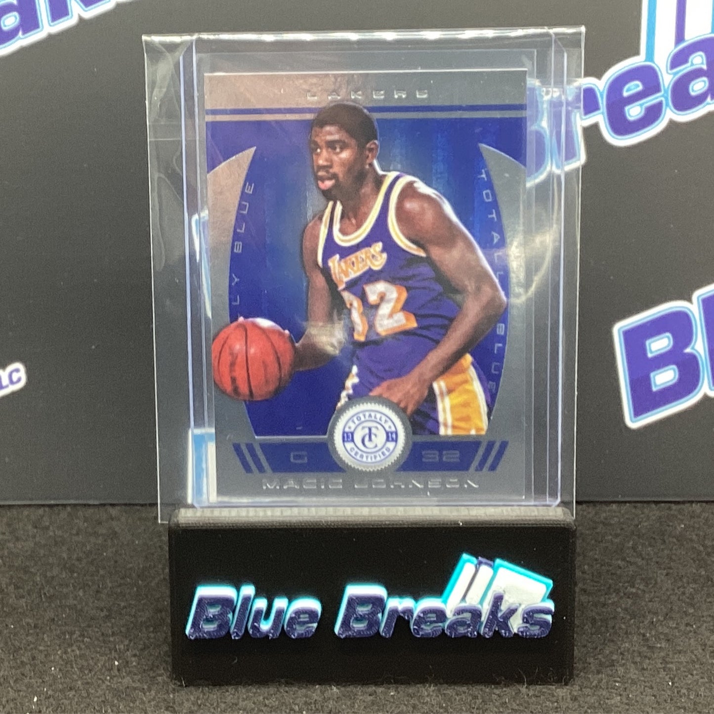 2013-14 Panini Totally Certified Magic Johnson 45/49 #259 Lakers