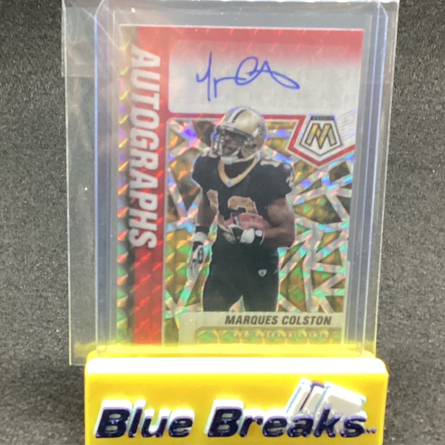 2021 Mosaic - Marques Colston Red #A-MC