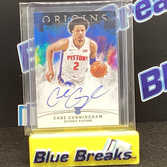 2021-22 Origins - Cade Cunningham Auto - RA-CUN