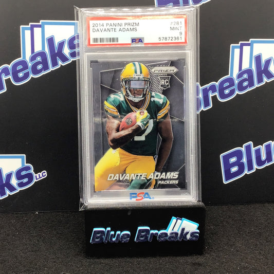 2014 Panini Prizm - Davante Adams - #281 - Green Bay Packers - PSA9