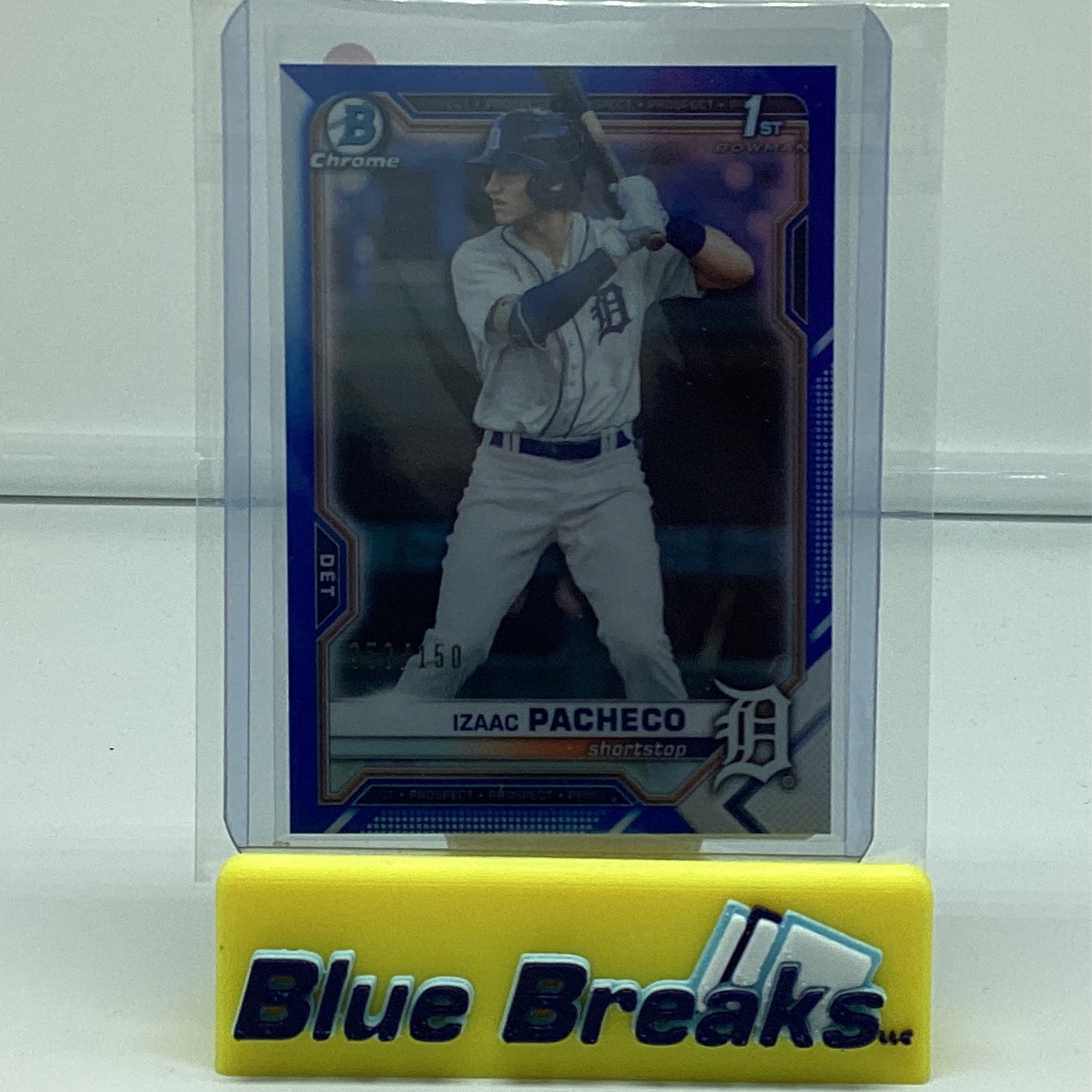 2021 Bowman Chrome - Izaac Pacheco 56/150