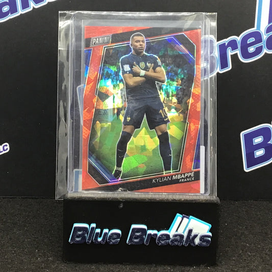 2023 Panini The National Red Kylian Mbappe 155/199 #75 France