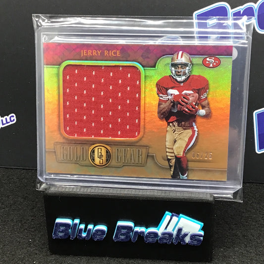 2017 Panini - Gold Standard - Jerry Rice - San Francisco 49ers - 6/25