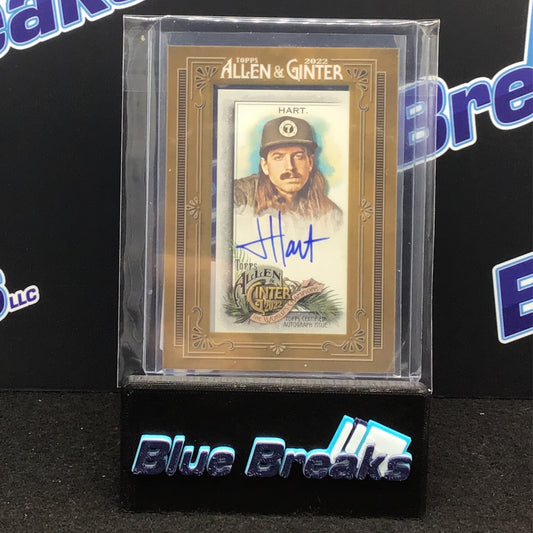 2022 Allen & Ginter - Jared Hart - Musician - Gold Mini Auto