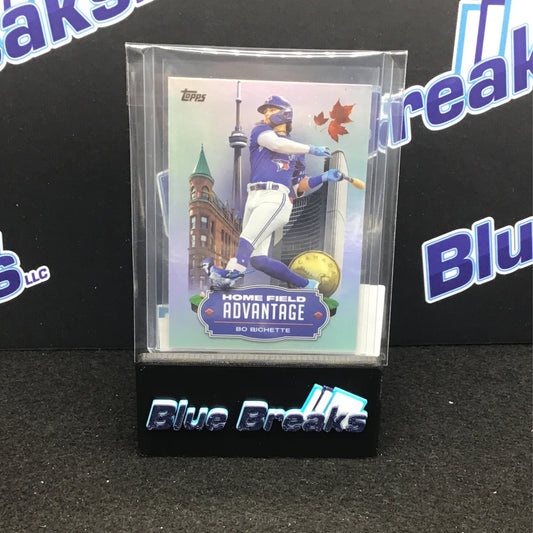 2023 Topps Series One Home Field Advantage Bo Bichette #HA-5 Blue Jays