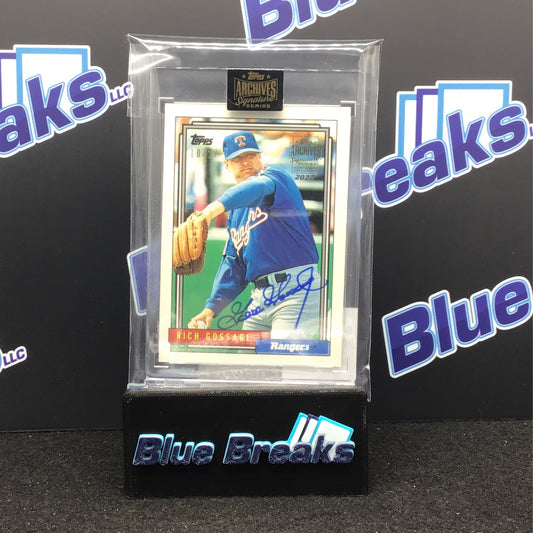 2022 Topps Archives Rich Goose Gossage auto 10/27