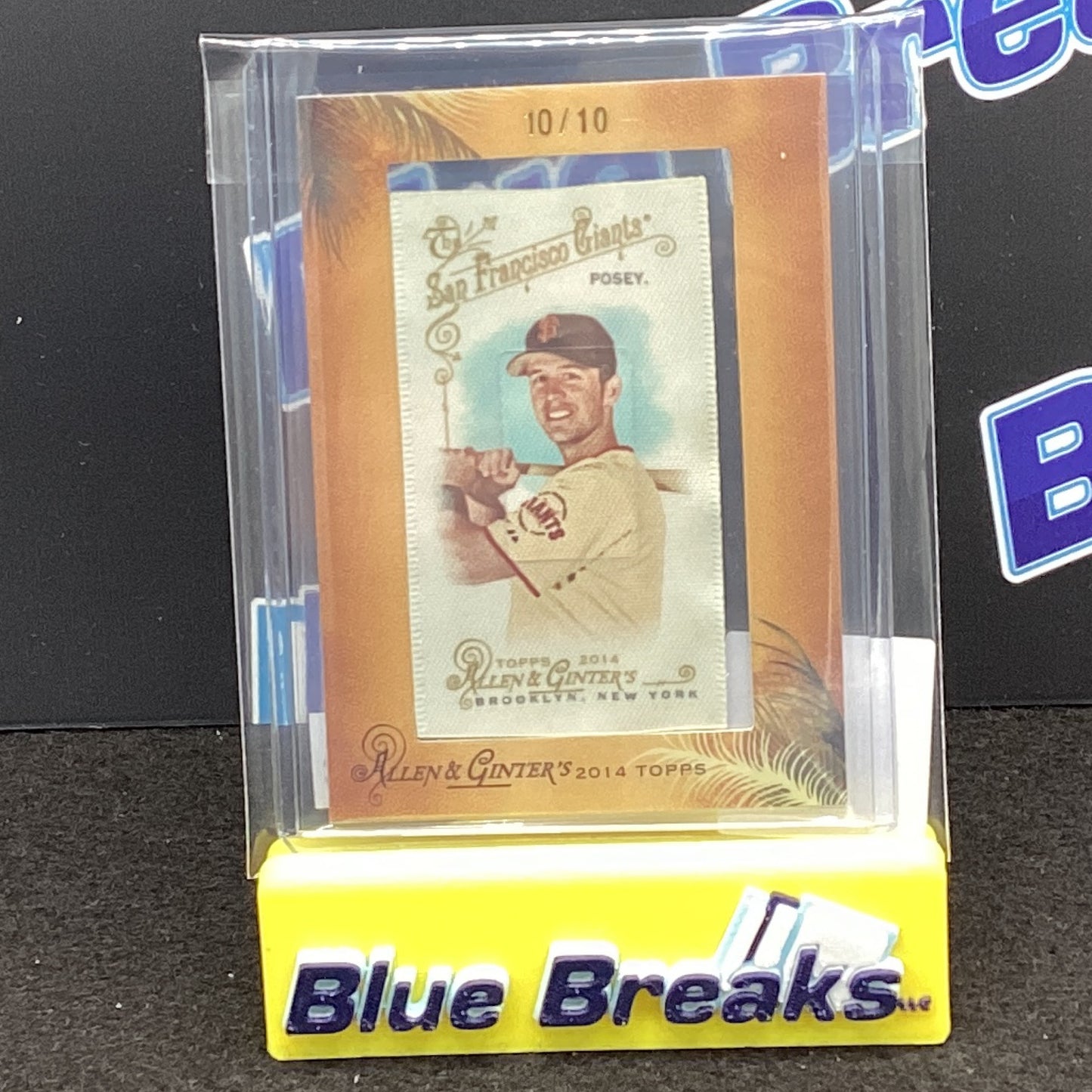 2014 Allen & Ginter Buster Posey Mini Silk 10/10