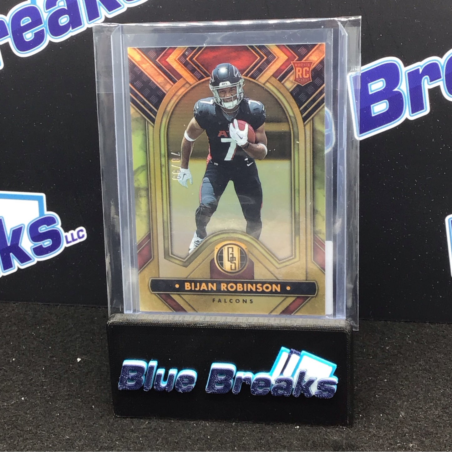 2023 Panini Gold Standard Bijan Robinson 78/99 RC #104 Falcons