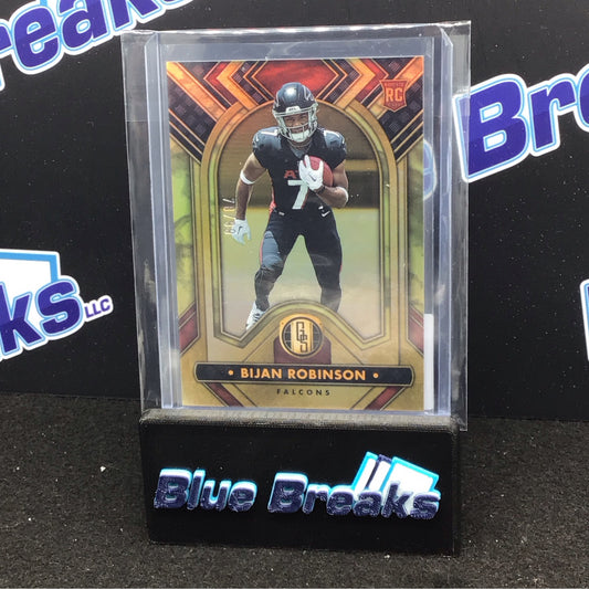 2023 Panini Gold Standard Bijan Robinson 78/99 RC #104 Falcons