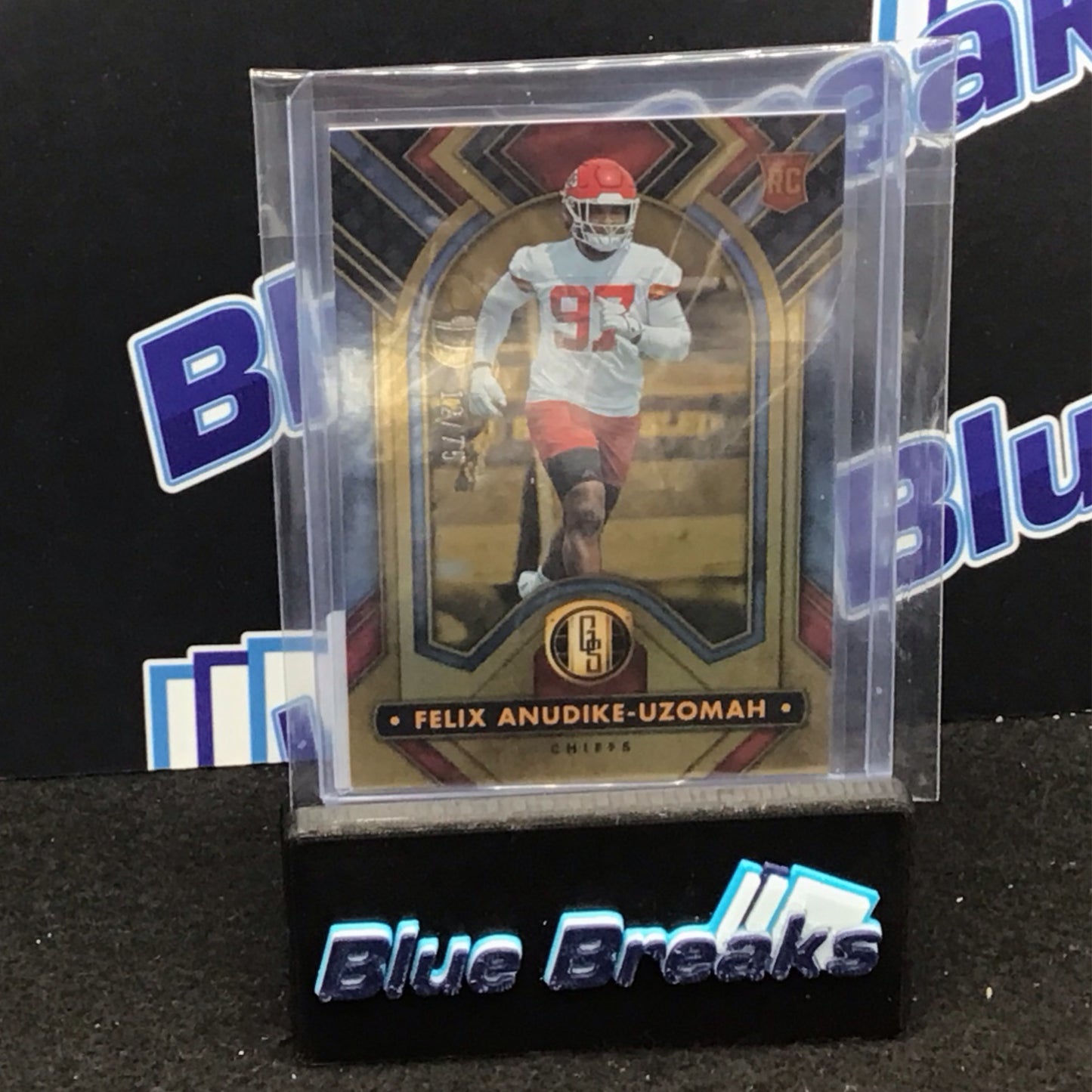 2023 Panini Gold Standard platinum Felix Anudike-Uzomah 12/75 RC #140 Chiefs