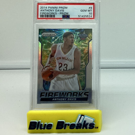 2014 Panini Prizm - Anthony Davis - Gem 10