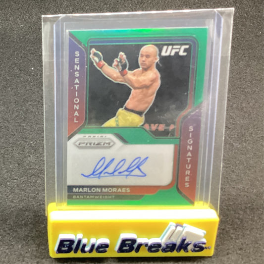2021 Panini Prizm UFC - Marlon Moraes Green Signatures