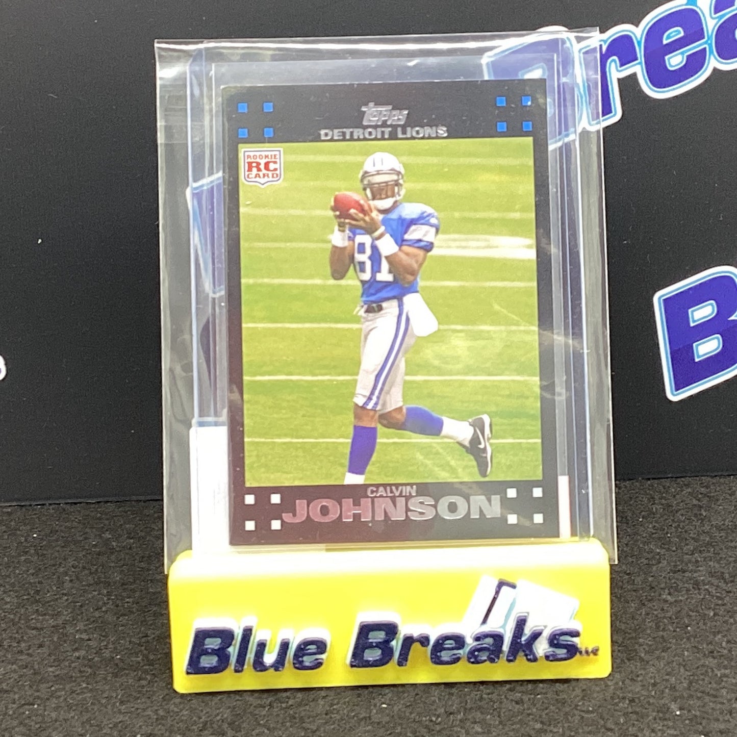 2007 Topps Chrome Calvin Johnson TC200