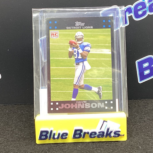 2007 Topps Chrome Calvin Johnson TC200