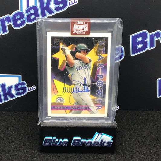 2023 Topps Archives - Larry Walker - 24/26 - Colorado Rockies