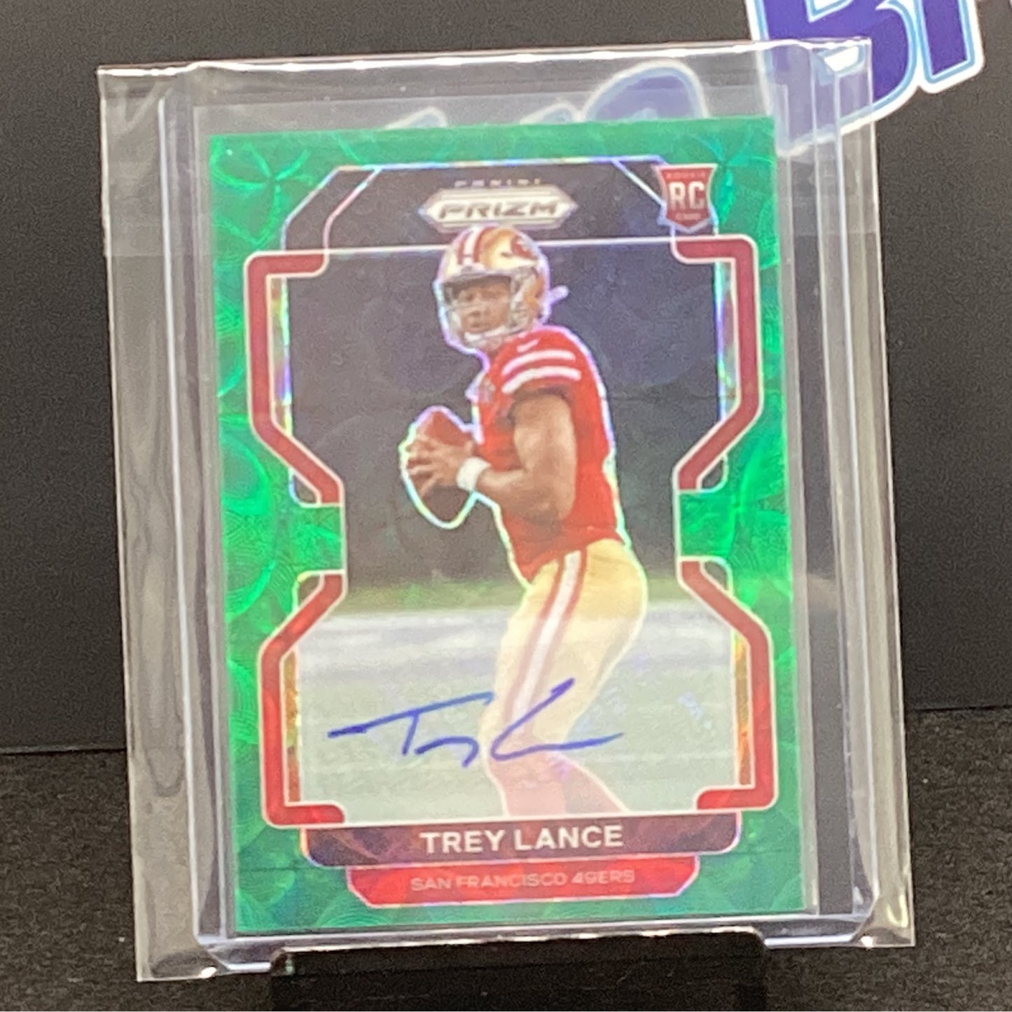 2021 Panini Prizm Green Scope Trey Lance auto 50/75 333