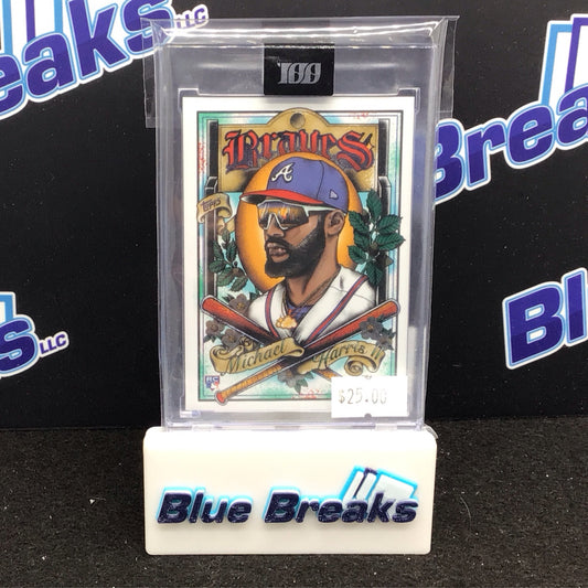 2023 Topps Project 100 Michael Harris II /3999 RC #89 Braves