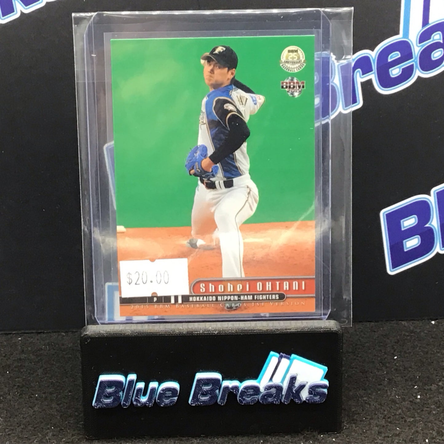2015 BBM 1st Version Shohei Ohtani #056 Fighters