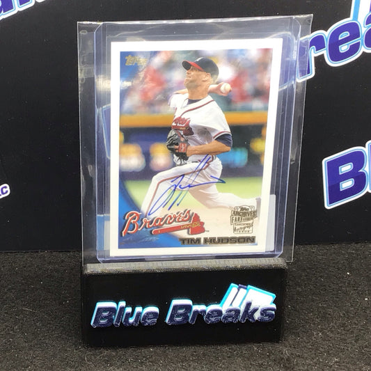 2022 Topps Archives Fan Favorites Tim Hudson auto #10FF-TH Braves