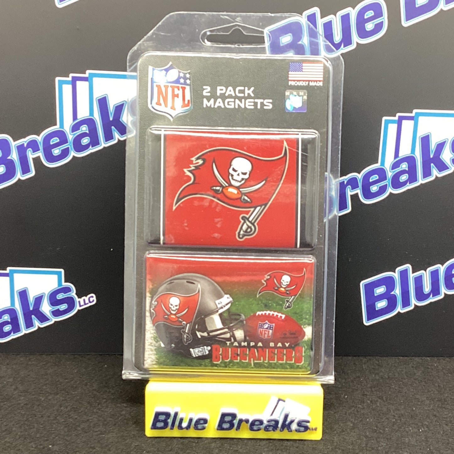 2 Pack Magnets Tampa Bay Bucs