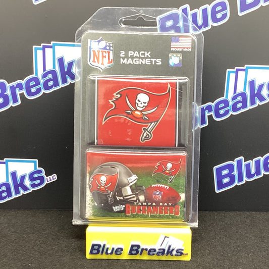 2 Pack Magnets Tampa Bay Bucs