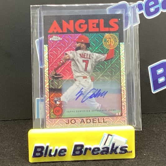 2021 Topps Chrome - 35th Anniversary - Jo Adell Auto 25/99