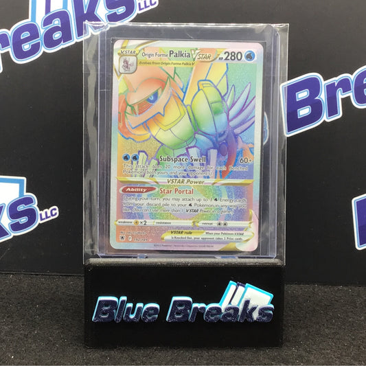 Pokémon Astral Radiance Origin Forme Palkia Vstar Rainbow Secret Rare