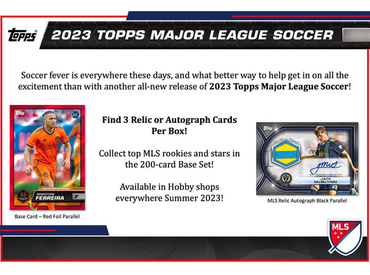 2023 Topps Major League Soccer - Hobby box