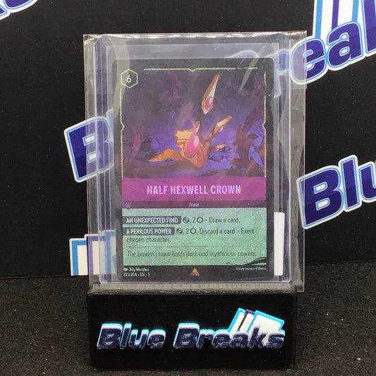 2024 Disney Lorcana Shimmering Skies Half Hexwell Crown Foil #223/204