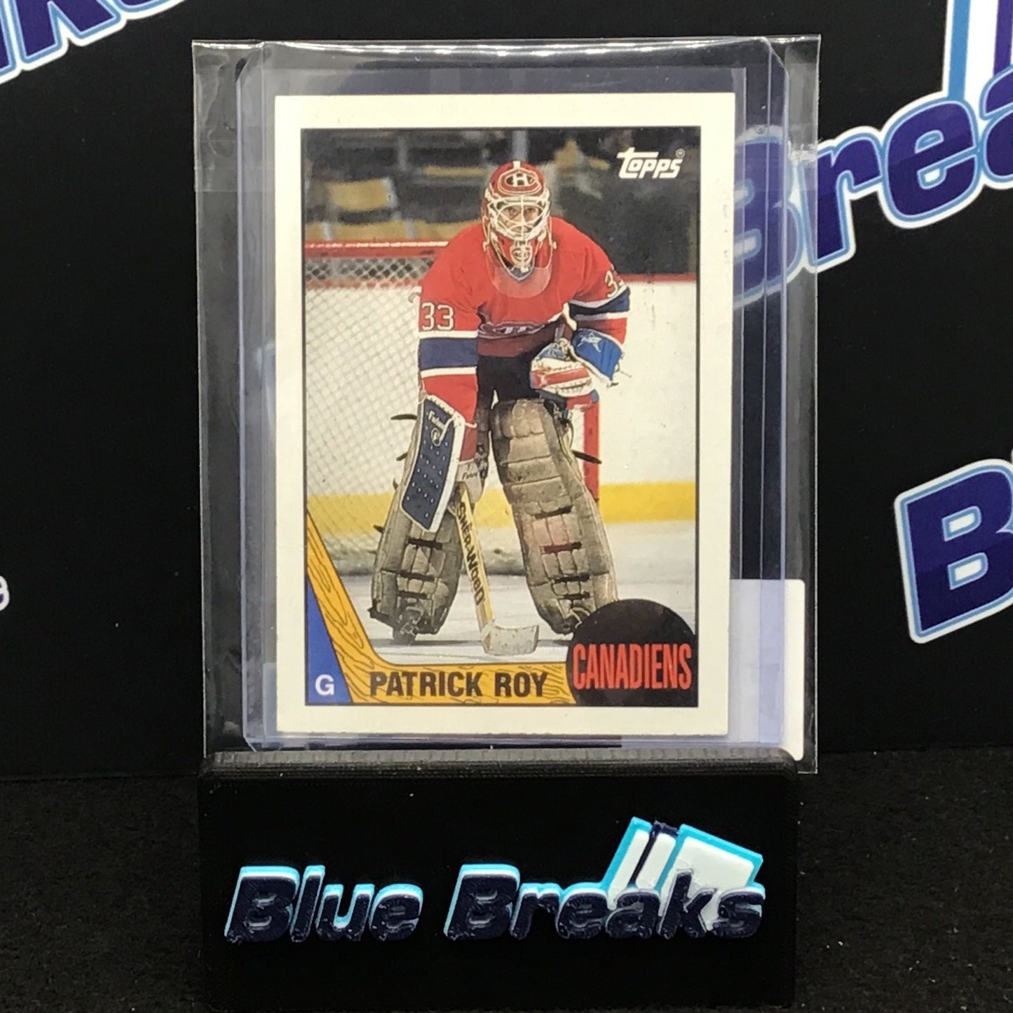 1987 Topps Patrick Roy #163 Canadiens