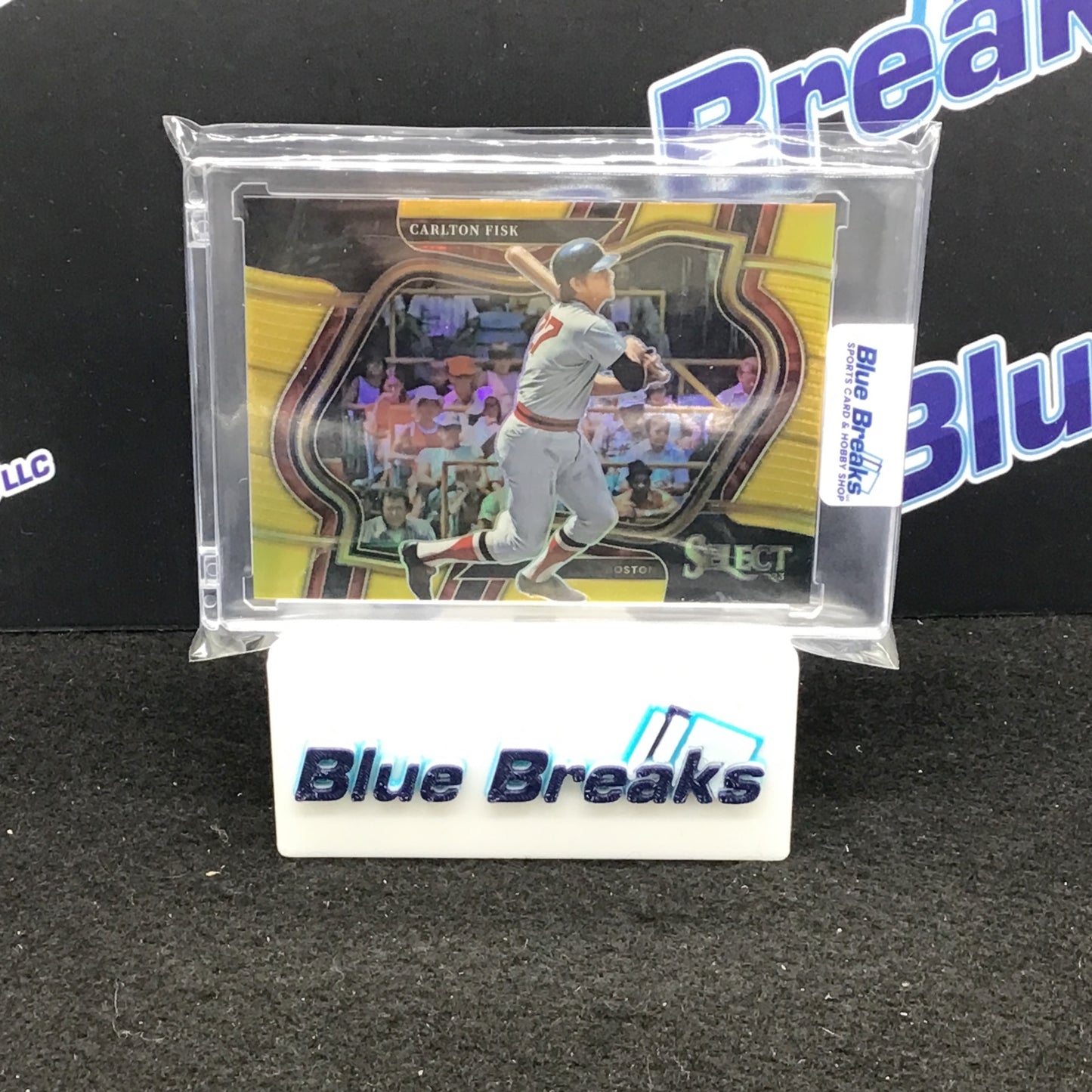 2023 Panini - Select - Carlton Fisk - Prizm - Diamond Level - 4/10 - St Louis Cardinals