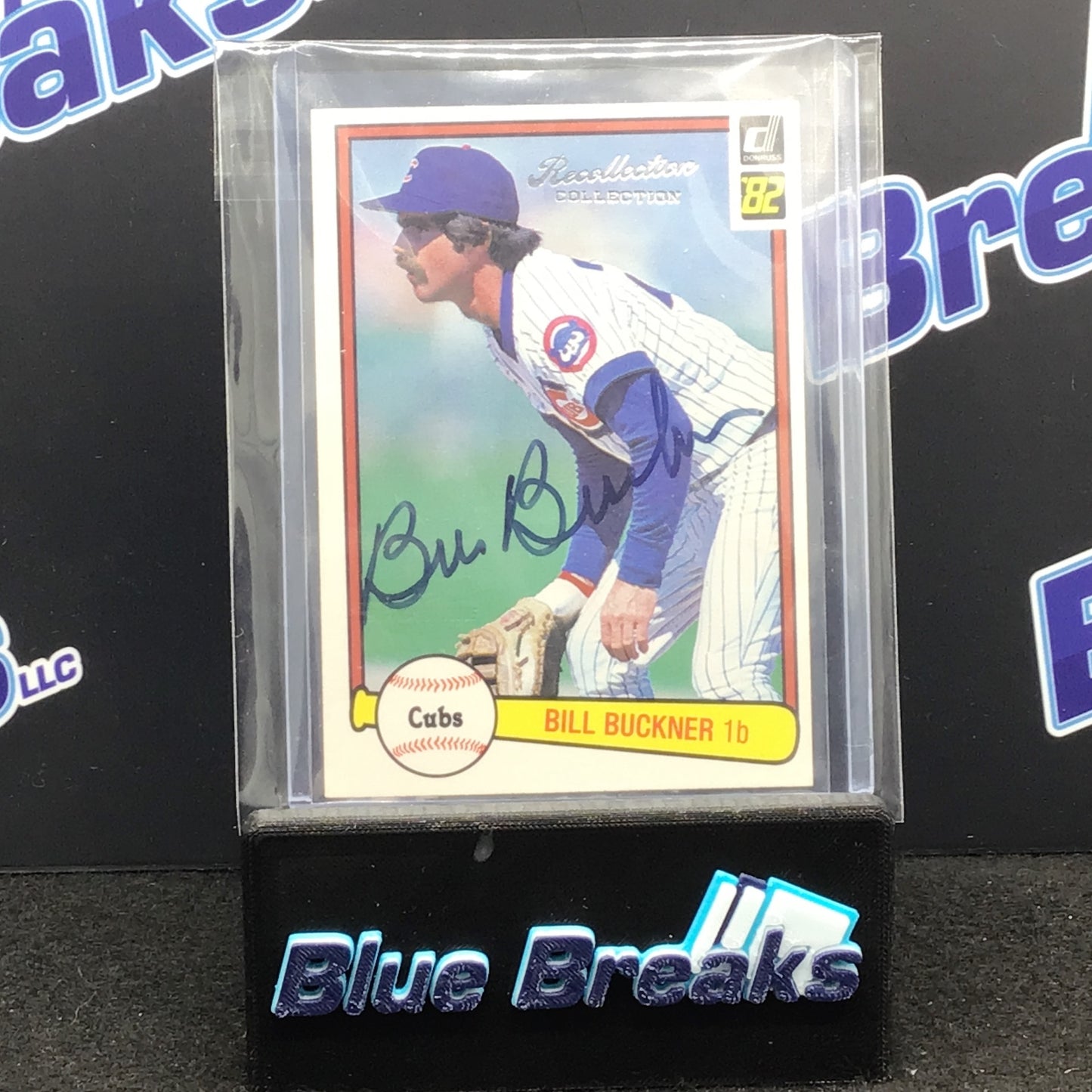 2004 Donruss - Signature - Bill Buckner - Recollection Collection - Signed 1982 Donruss