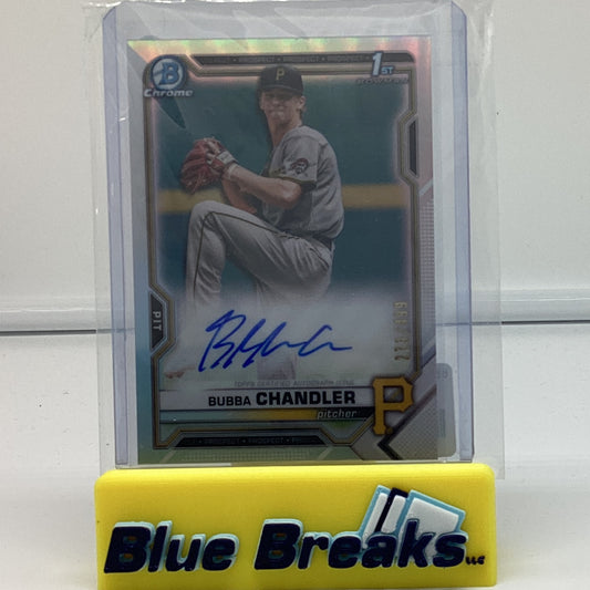 2021 Bowman Chrome - Bubba Chandler 273/499