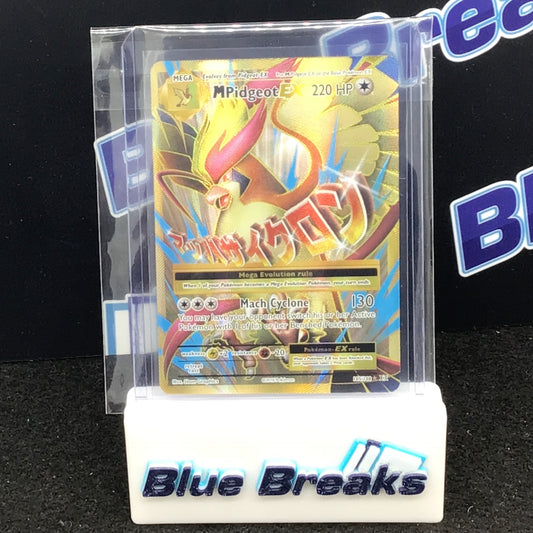 Mega M Pidgeot EX 105/108 Full Art Holo Evolutions 2016 Pokemon