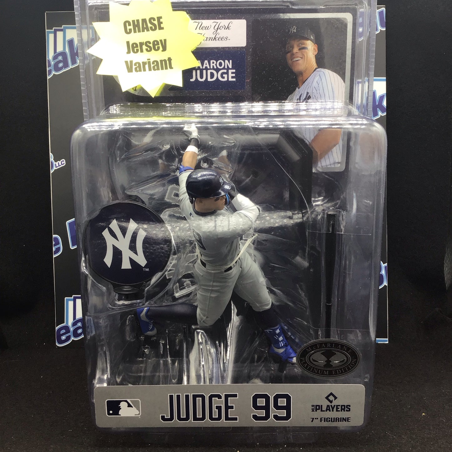 Aaron Judge MLB 7" figurine chase jersey variant Yankees