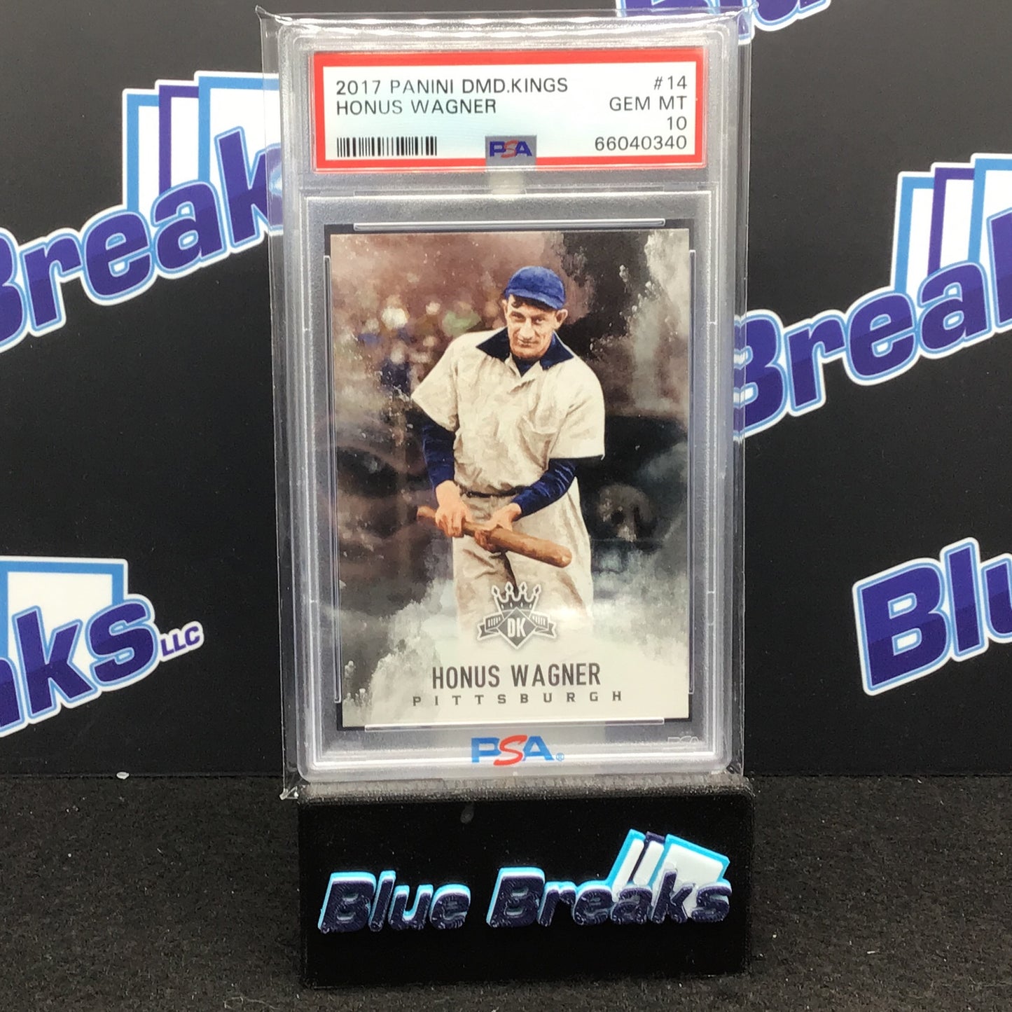 2017 Panini - Honus Wagner - Diamond Kings - #14 - PSA 10 - Pittsburgh