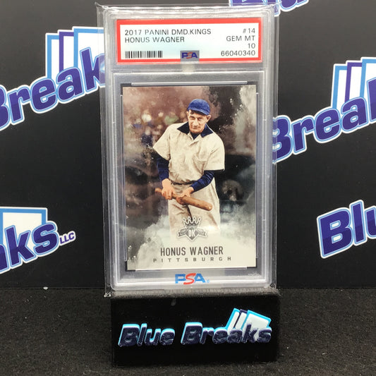 2017 Panini - Honus Wagner - Diamond Kings - #14 - PSA 10 - Pittsburgh