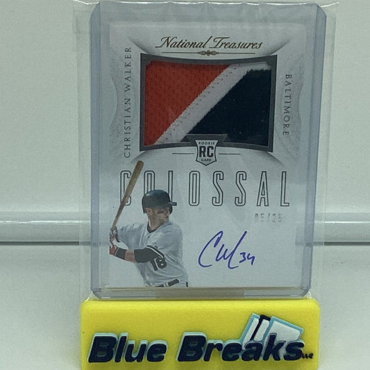 2015 National Treasures - Christian Walker 5/25